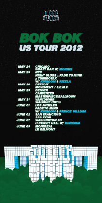bb us tour poster may-june 2012